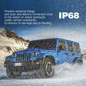 80W Amber Angel Eyes 7 pouces phare H4 Salut feux de croisement feux de jour nouveau pour <span class=keywords><strong>Lada</strong></span> <span class=keywords><strong>Niva</strong></span> Uaz Moto Jeep <span class=keywords><strong>accessoires</strong></span> de voiture - Product Image 4