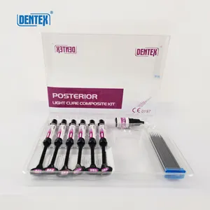 EDNTEX Dental material light curing resin dentin color posterior teeth cavity filling repair kit