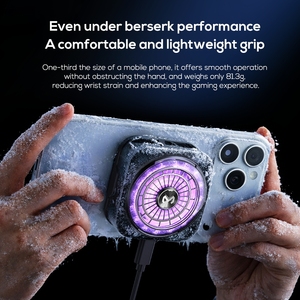 Refroidisseur de téléphone magnétique à semi-conducteurs MEMO CX21, double usage, clip radiateur, refroidissement silencieux, 18W, ventilateur de refroidissement pour téléphone - Product Image 4