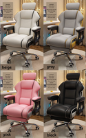 Chaise de bureau ergonomique moderne, vente directe d'usine 2024, réglable en hauteur, nouvelle chaise de sport électronique, cuir, vente en gros, chaise de direction