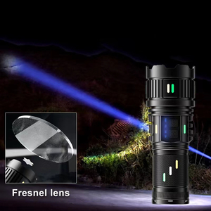Aeternam ngân hàng điện Zoomable Hợp kim nhôm không thấm nước Fresnel ống kính có thể sạc lại USB trắng <span class=keywords><strong>LED</strong></span> Tactical <span class=keywords><strong>Torch</strong></span> ánh sáng đèn pin - Product Image 2