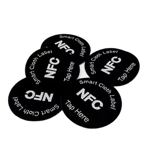 Top Sale Customized logo Plexiglass Material RFID Round QR Card Shape 50mm Diameter <strong>NFC</strong> Chip <strong>NFC</strong> <strong>Coin</strong> <strong>Tag</strong> - Product Image 2