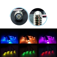 Kit d'éclairage ambiant RGB pour voiture avec synchronisation musicale contrôlée par application, bande néon à fibres optiques pour la décoration intérieure automobile, 12V universel