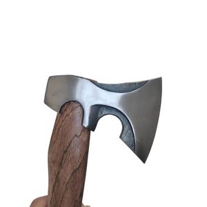 High Carbon Steel <strong>Axe</strong> Head with Wood Handle Flat Head Industrial Grade Outdoor Camping Carpenter DIY Woodchopping <strong>Tree</strong> <strong>Cutting</strong> - Product Image 4