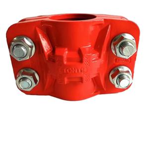 Ống sắt dễ uốn rãnh phụ kiện đường ống và khớp nối <span class=keywords><strong>2</strong></span>-1/<span class=keywords><strong>2</strong></span> "rãnh cứng khớp kẹp - Product Image 2