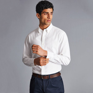 Camisas <span class=keywords><strong>de</strong></span> <span class=keywords><strong>Vestir</strong></span> Oxford <span class=keywords><strong>de</strong></span> Manga Larga <span class=keywords><strong>para</strong></span> <span class=keywords><strong>Hombre</strong></span>, Estilo Clásico <span class=keywords><strong>para</strong></span> Oficina y Negocios - Product Image 6