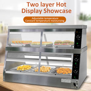 Vitrina Aislante para Hamburguesas de Pollo Frito, con Temperatura Constante, para Comercios, Caja Exhibidora para Hamburgueserías - Product Image 3