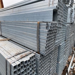 Sản xuất tại Trung Quốc Nhà cung cấp chuyên nghiệp dx51d dx52d nhúng nóng mạ kẽm Ống Vuông gi kẽm Ống Vuông - Product Image 3