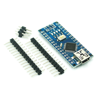 Placa de microcontrolador Aduino Nano V3.0 CH340 ATmega328/ATmega328p para Arduinos con cable USB