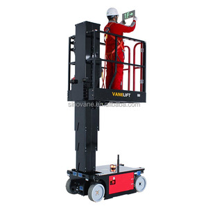 Самоходная телескопическая трубчатая мачта jjack jenie, электрическая подъемная платформа 3 м 4 м 5 м 6 м 7 м 8 м, сборщик заказа - Product Image 1