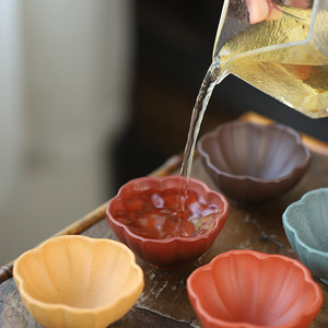 Tazza da tè in argilla viola yixing in stile cinese all'ingrosso con forma di fiore - Product Image 5