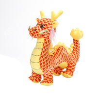 Peluche Dragon Personnalisée de Bonne Qualité avec Motif Imprimé, Jouet en Peluche Dragon Cartoon, Animal en Peluche Dragon