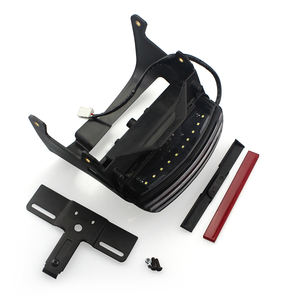 RACEPRO – feu arrière de moto à LED pour Harley Davidson Dyna Fat <span class=keywords><strong>Bob</strong></span> FXDF 2008-2020 - Product Image 4