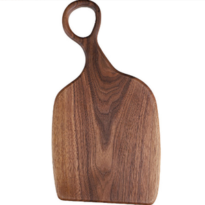 Noyer Acacia <span class=keywords><strong>Bois</strong></span> Massif Couple Steak Pain <span class=keywords><strong>Planche</strong></span> À Découper Nourriture Pour Bébé <span class=keywords><strong>Planche</strong></span> À Fruits avec Poignée <span class=keywords><strong>Planche</strong></span> À Découper - Product Image 6