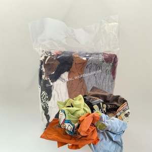 ผ้าเช็ดทำความสะอาดสีผสมหลากสี ผ้าฝ้ายพิมพ์ลายสำหรับโรงงาน ผ้าเช็ดทำความสะอาด - Product Image 1