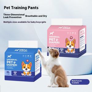 ידידותי לסביבה כלבים חד פעמיים חיתולים נשיפה מחמד פיסיולוגיים מכנסיי - Product Image 5