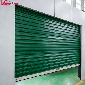 Portes à enroulement en acier modernes <span class=keywords><strong>de</strong></span> haute qualité, personnalisables, anti-effraction, pour extérieur, avec certification CE, prévention <span class=keywords><strong>de</strong></span> la rouille, usine <span class=keywords><strong>de</strong></span> Qingdao - Product Image 3