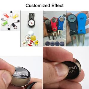 Herramienta de golf: Marcador de bola, limpiador de tacos y limpiador de green para golfistas - Product Image 2