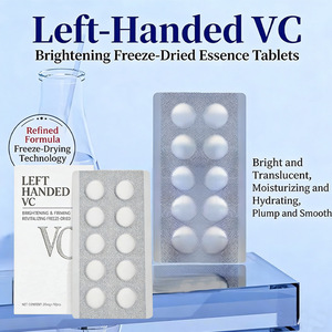 Comprimés lyophilisés Vc pour gauchers 20mg X 10pcs Éclaircissant Raffermissant Hydratant Soin de la peau - Product Image 2