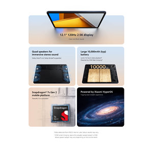 Poco <span class=keywords><strong>Pad</strong></span> 8 + 256G EU Sử Dụng Android Điện Dung Màn Hình Cảm Ứng LCD Nhanh Chóng Sạc USB Type-C Giao Diện 1-Năm Bảo Hành Cho Giải Trí - Product Image 2