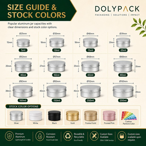 Großhandel: Weithals-Aluminiumdose mit minimalistischem Roségold-Kreis-Aufdruck und Schraubverschluss für Körpercreme, Gesichtsmaske und Körperpflegeprodukte - Product Image 2