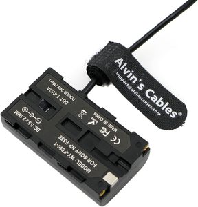 Cable de alimentación en ángulo recto NP-F550 de Alvin's Cables para monitores <span class=keywords><strong>Atomos</strong></span> <span class=keywords><strong>Ninja</strong></span> V Shinobi SmallHD Feelworld 7.4V 6.76A - Product Image 3