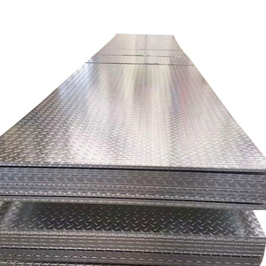 Plaque en acier à grille <span class=keywords><strong>diamant</strong></span>ée antidérapante de 2 à 10 mm pour marches d'escalier, matériau de construction - Product Image 2