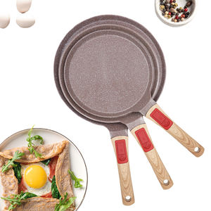 Poêle à crêpes professionnelle de 8/10/12 pouces en aluminium moulé avec revêtement céramique antiadhésif, poêle à dosa tawa avec poignée <span class=keywords><strong>amovible</strong></span> - Product Image 4