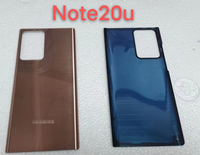 Coque arrière de téléphone portable en verre, couvercle de batterie d'origine pour Samsung Galaxy S23 S22 PLUS S23 ultra Note 20 S10 5G avec lentille de caméra en verre
