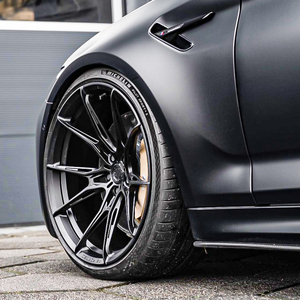 Rines de Aleación Cóncavos Profundos Personalizados en Negro de 19, 20, 21, 22, 24 y 26 Pulgadas, Ruedas Forjadas para BMW M3M4 G80F80G82F82 Audi RS 3 8Y8V - Product Image 4