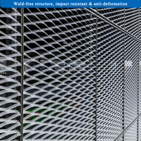 Grille de protection en métal galvanisé à mailles losangées 25x10mm, galvanisée à chaud, durable, anti-corrosion, pour passerelles et clôtures