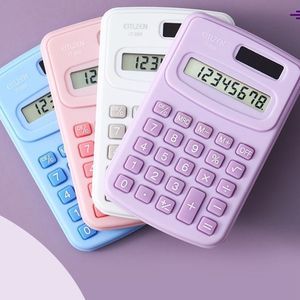 Mini calculadora Citizen de 8 dígitos, portátil, alimentada por batería, para estudiantes y uso en la oficina - Product Image 1