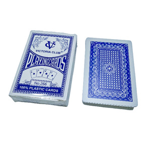 Cartas de Póker de Papel Azules y Rojas Premium de 54 Cartas para Juegos de Casino - Product Image 5
