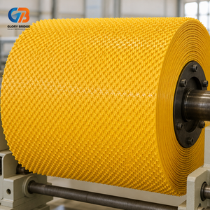 แผ่นยึดแบบ V Lock สำหรับถังย่อยสลาย HDPE แบบมีปุ่มยึดคอนกรีต สำหรับใช้ในโรงงานผลิตก๊าซชีวภาพ ทนทานต่อการกัดกร่อน - Product Image 1