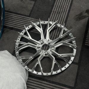 Rines Cóncavos de Aleación de 18 y 19 Pulgadas, 5X112 5X100, Color Plata Hiperbrillante, para VW Polo, Scirocco, Audi TT, A3, Seat León <span class=keywords><strong>Cupra</strong></span>, Piezas de Tuning - Product Image 2
