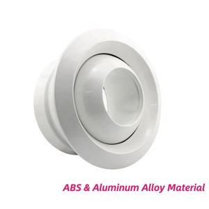 Hvac Hệ thống điều hòa không khí Vòng máy bay phản lực bóng vòi phun máy bay phản lực khuếch tán không khí máy bay phản lực vòi phun khuếch tán - Product Image 5