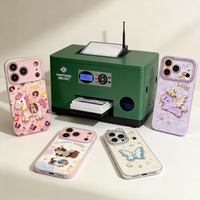 Imprimante UV pour coques de téléphone Refinecolor, facile à utiliser, format A5, impression couleur intégrale, imprimante à plat UV pour tous les modèles de téléphones