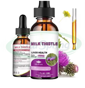 Extracto de cardo mariano de etiqueta privada ASAP OEM gotas líquidas limpieza del hígado y suplementos de desintoxicación gotas líquidas de cardo mariano - Product Image 1