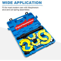 Kit de compresseur universel Macpherson Strut Spring Interchangeable Fourche Outil Réparation Auto Tool Set KIT Box