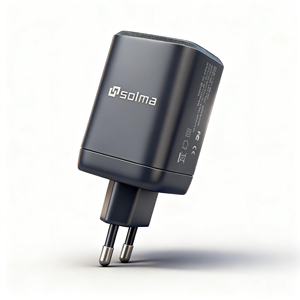 Cargador Rápido de Doble Puerto <span class=keywords><strong>Solma</strong></span> Family Design KC CB CE de 25 W, Cargador de Supercarga para Teléfono para Samsung Xiaomi iPhone - Product Image 2