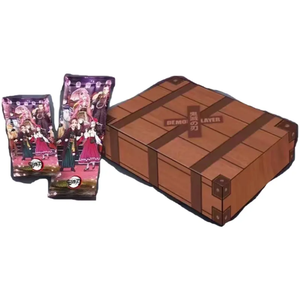 Vente en gros de figurines d'anime <span class=keywords><strong>Kimetsu</strong></span> No Yaiba en boîte de 36 pièces, collection de loisirs, jeu de cartes à collectionner TCG, jeu de cartes Aikaho DS-04 Demon Slayer - Product Image 4