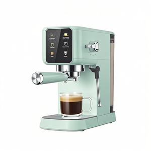 เครื่องชงกาแฟไอน้ำเอสเปรสโซ่กึ่งอัตโนมัติ220V แบบใช้ในบ้านรถแรงดันสูงปลั๊กแบบยุโรปสหรัฐใช้ระบบต้มน้ำร้อนโรงแรม - Product Image 1