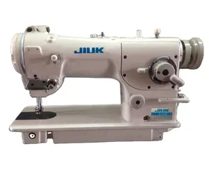 ใช้ JUKIS ความเร็วสูง LZ-2280A 2280มาตรฐาน Zigzag 1เข็ม Lockstitch จักรเย็บผ้าซิกแซก