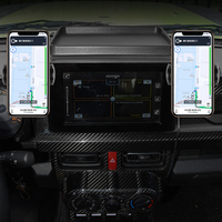 Boîte de rangement pour voiture Support de téléphone pour tableau de bord Support GPS Écran central Charge USB pour Suzuki Jimny JB74 JB64 4x4 Accessoires