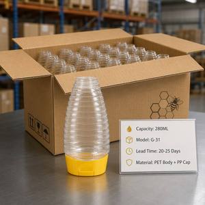 Botella de Plástico Transparente para Alimentos, con Forma Invertida, para Miel, Kétchup, Salsa de Tomate, Envase para Salsas - Product Image 5