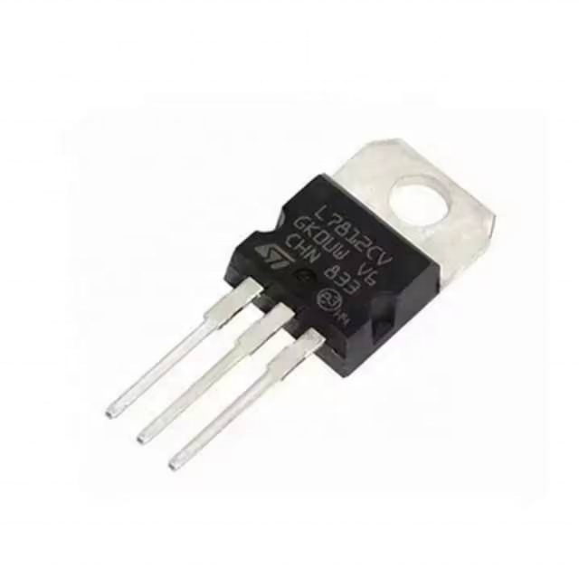 New Original Direct Insertion L7812CV TO-220 12V Three Terminal Voltage Regulator Circuit 7812 1.5A L7812CV-DG in Stock
