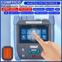 Réflectomètre optique temporel (OTDR) XUNKAI monomode multimode 9-en-1 multifonction 100 km avec OPM et VFL pour FTTH, garantie 1 an