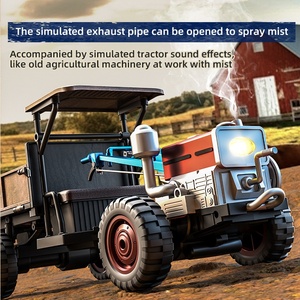 Tracteur agricole télécommandé 4x4 avec fonction <span class=keywords><strong>de</strong></span> fumée, modèle électrique pour enfants, jouet <span class=keywords><strong>de</strong></span> ferme - Product Image 2