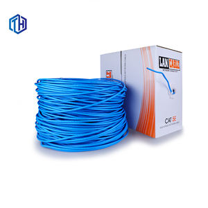Fabrika <span class=keywords><strong>Cat5</strong></span> Cat6 açık CAT5e UTP FTP SFTP kablosu çift ceket doğrudan gömme metre başına en iyi fiyat 300M 0.51mm dış mekan kablosu - Product Image 3