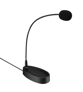 Microfono da scrivania con cavo a collo di cigno USB-C professionale con pulsante <span class=keywords><strong>Mute</strong></span> per la registrazione di giochi per conferenze al Computer - Product Image 1